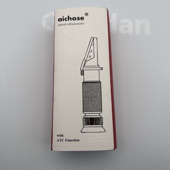 aichose Brix Refractometer with ATC Dual Scale - Specific Gravity & Brix Hydr... - Picture 1 of 9